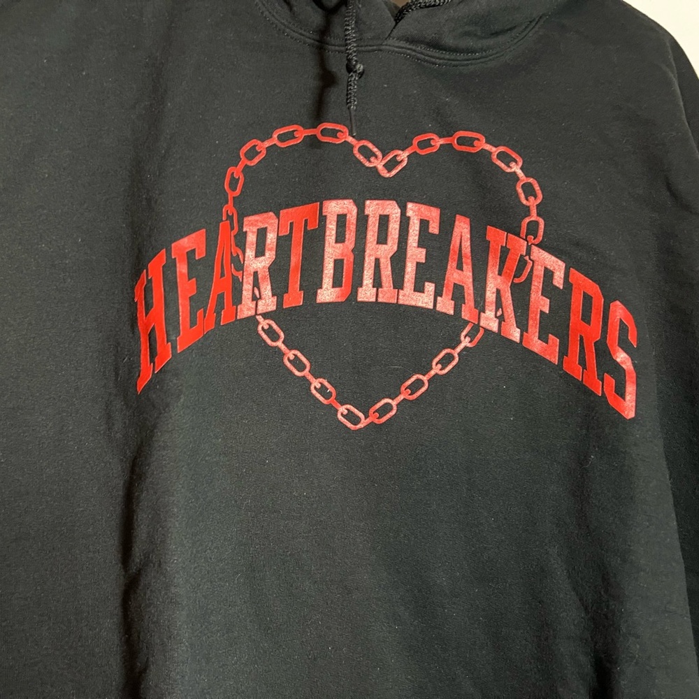 Heartbreakers Club black hoodie sweatshirt Size 2XL